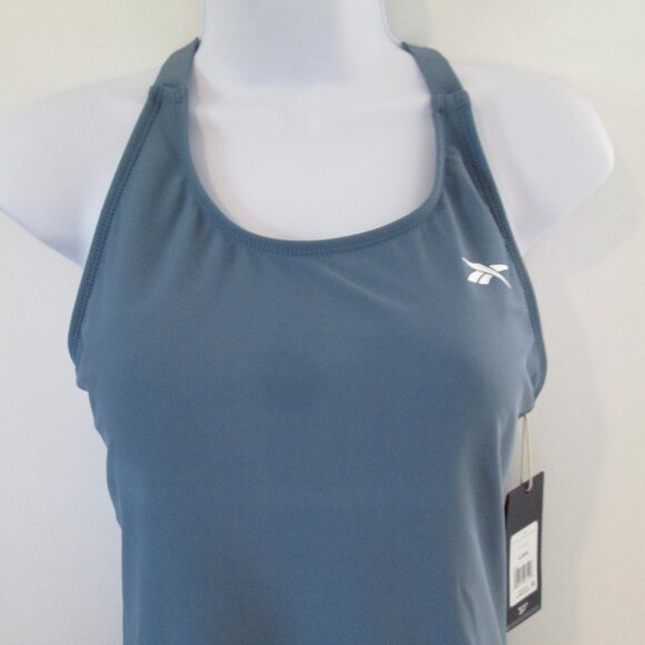 Reebok Women's High-Neck Athletic One-Piece Swimsuit NWT Sz L - Picture 5 of 11